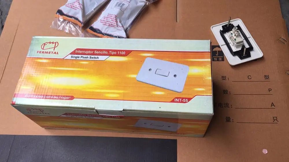 best popular south america/ mexico market wall switch For home 120v