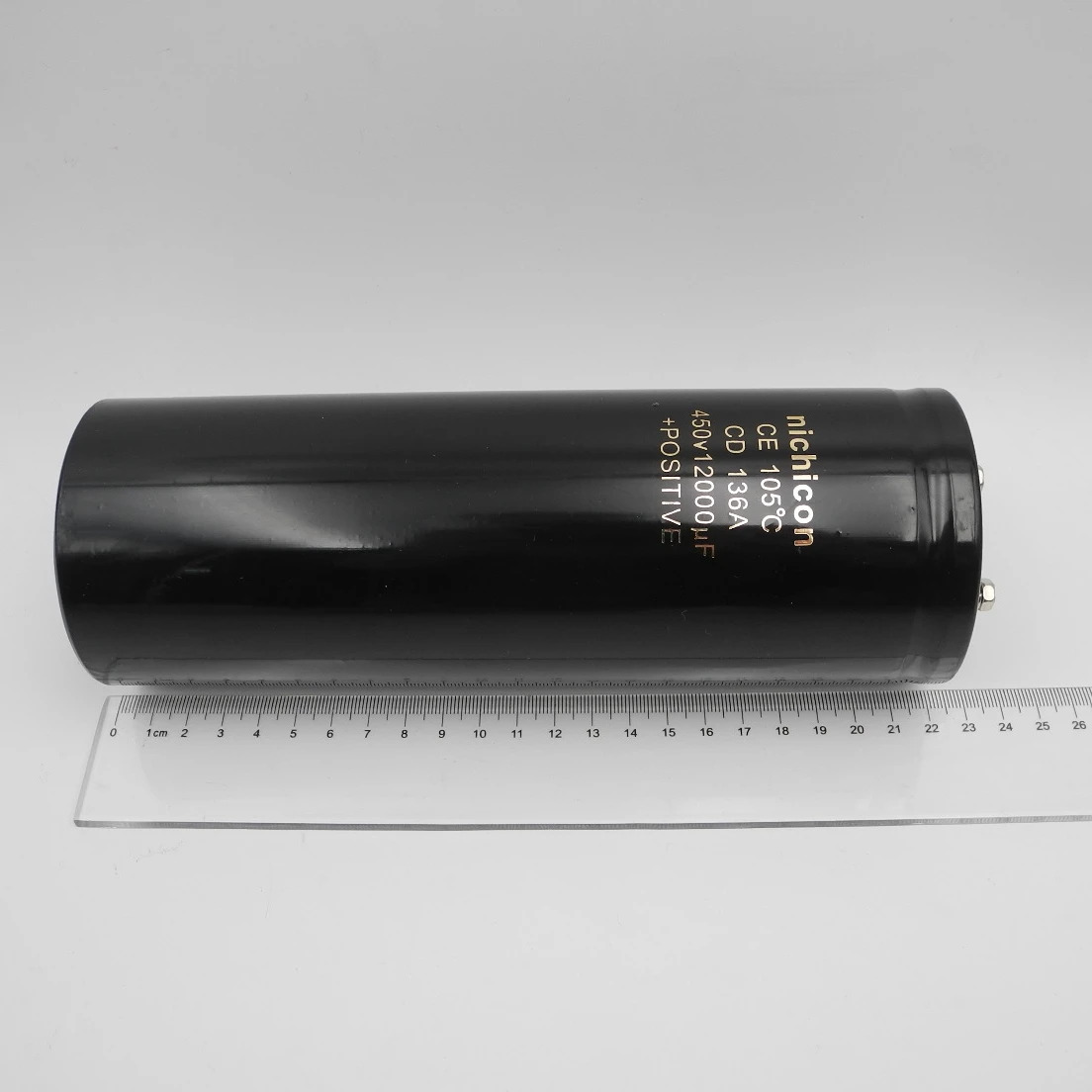 Screw Terminal Aluminum Electrolytic Capacitor 12000uF 450V 75*220mm