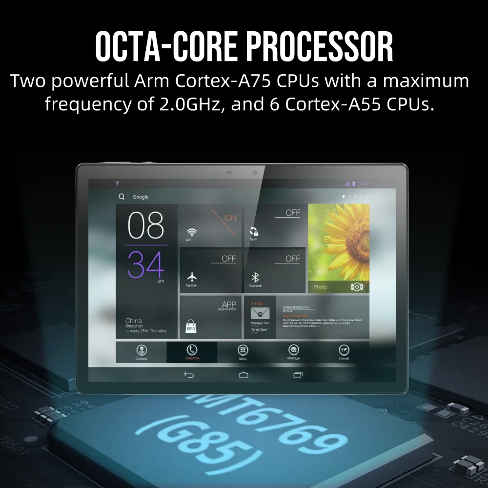 HUGEROCK E101 business pc 6000mAh tablet android 12 easy store china handheld high quality computer student touch screen