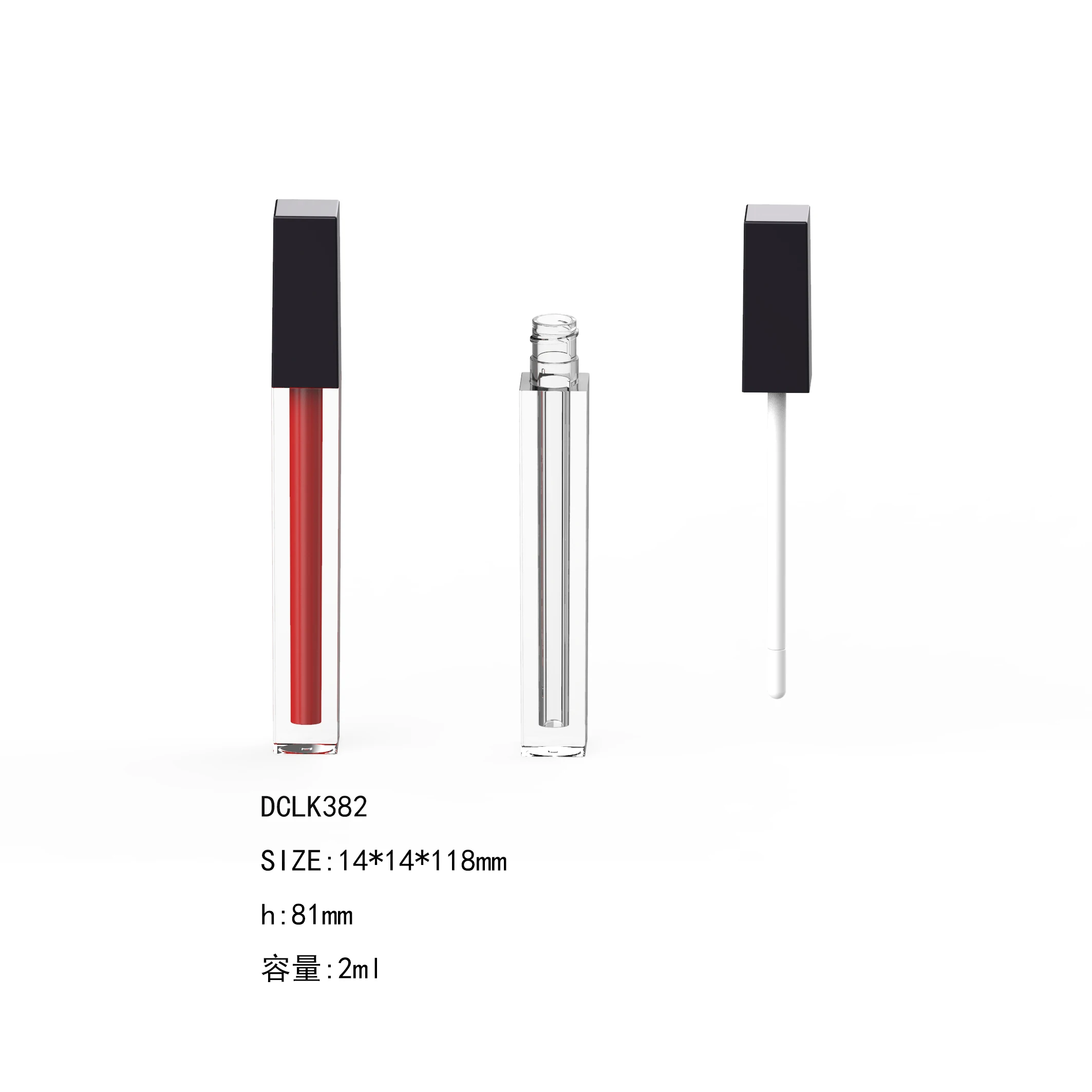 Creative Lip Gloss Tube High Quality Special Shaped Lip Glaze Tube Empty Lip Gloss Packaging Special Shaped Lipstick Packaging