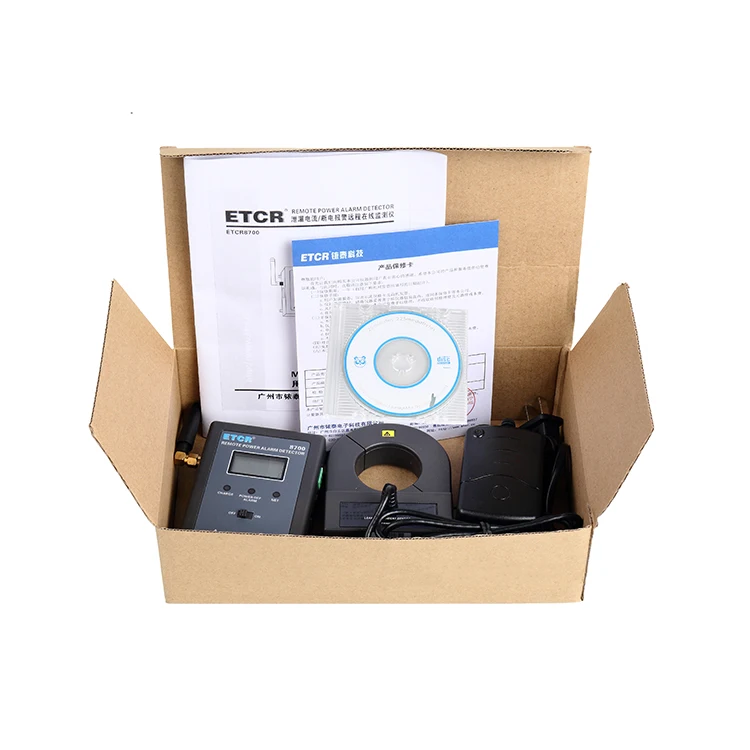 ETCR8700 отключение питания/утечка тока удаленный монитор сигнализации с двумя режимами связи AC 0