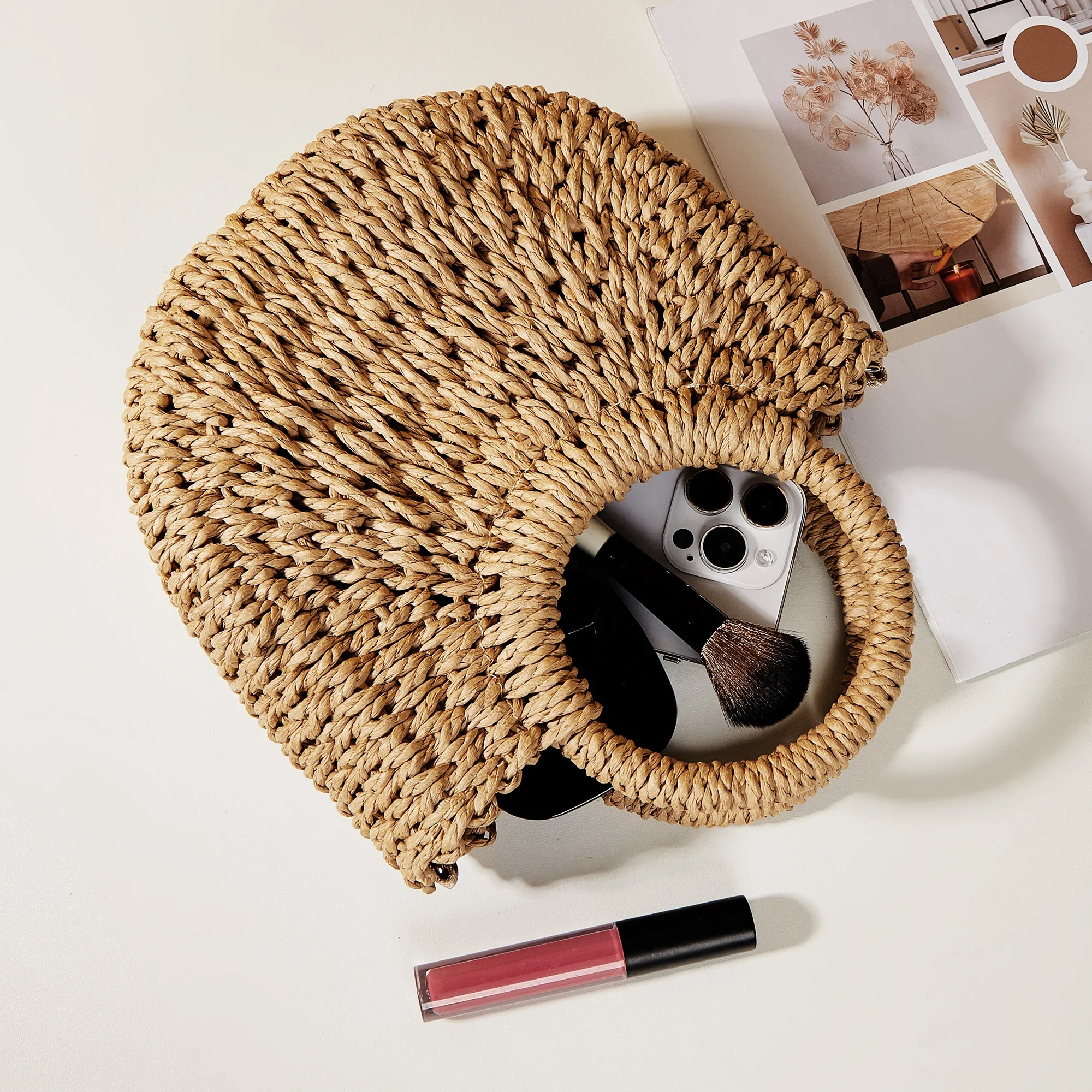 manufacturer fashion branded make up hand bags ladies with option shoulder strap