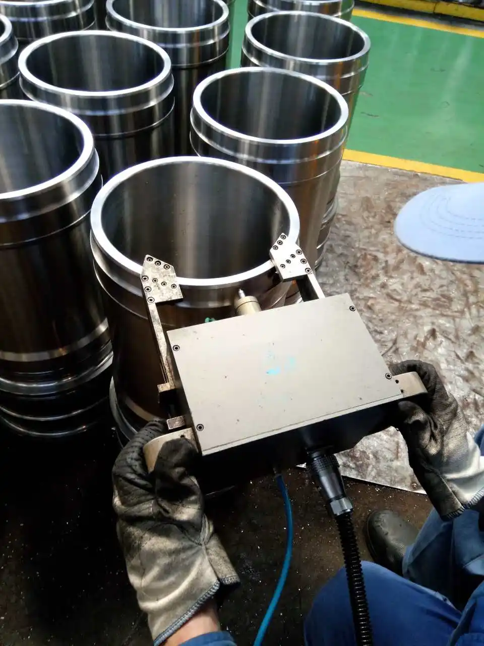 Touch screen control portable dot peen machine handheld dot peen metal number marking engraving machine vin chassis number maker