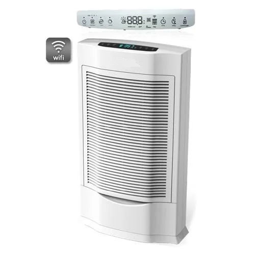 Easy Operation WIFI Remote Control Desktop Air Purifier Korea High Quality Air Sterilizer With UV and Photocatalytic filter