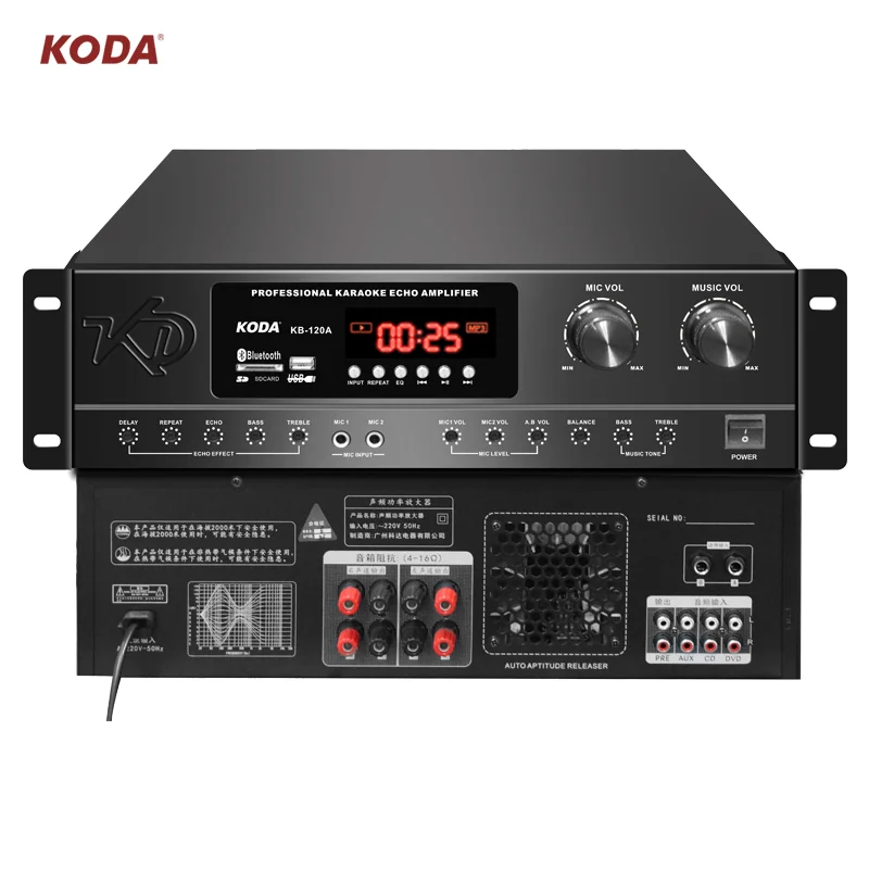 Good Quality Stereo Receiver Amplifier Home Audio Home Amplifier Professional Karaoke Mixer Amplifier