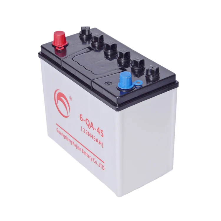  Гуандун Kejian 6-QA-45 авто аккумулятор сухая батарея 12V 45AH автомобильного аккумулятора Сделано в