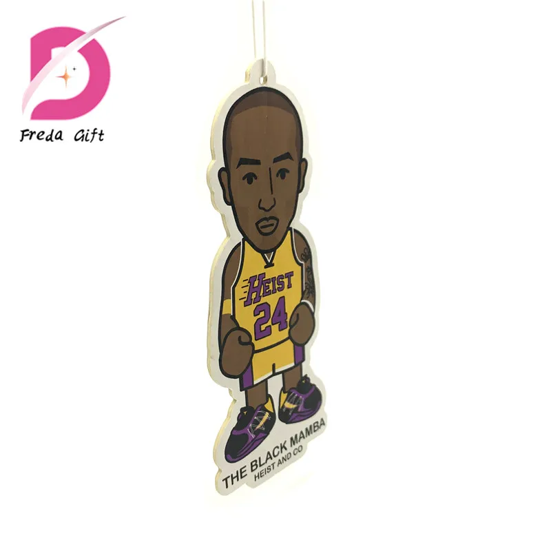 
2mm absorbent cotton paper promotional gifts car air freshener custom 