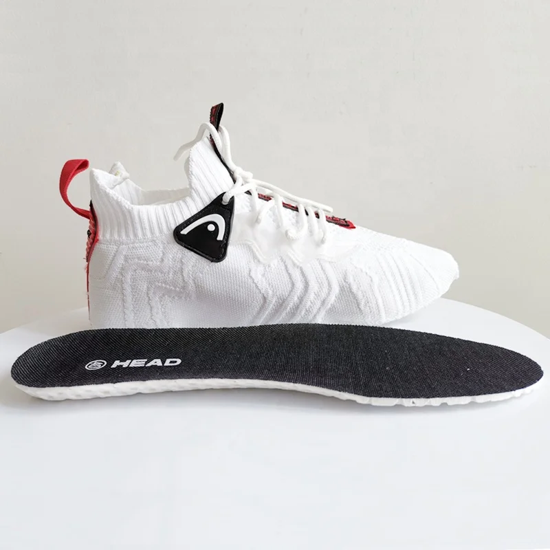 Вязаные спортивные туфли верхняя сетчатая раздельная обувь полузаконченная