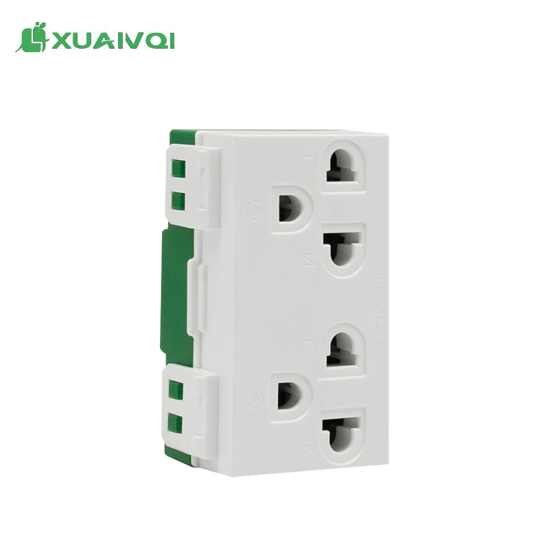 Tabletop miniature power outlet 3-pin Universal Power Socket 16A