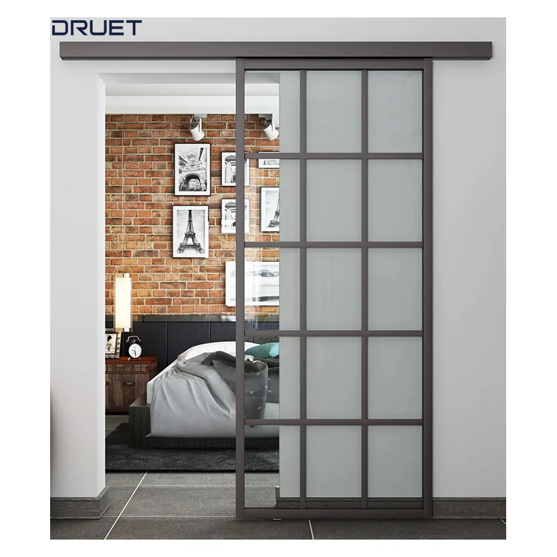 Internal home application casement and sliding at the same time fireproof Aluminum PT door
