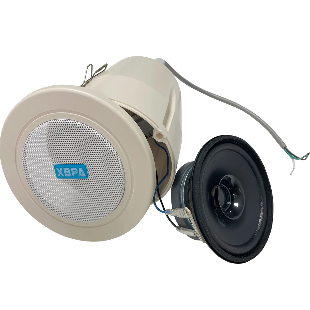 Good price small mini ceiling speaker 6W 3 inch public broadcasting system speaker Series