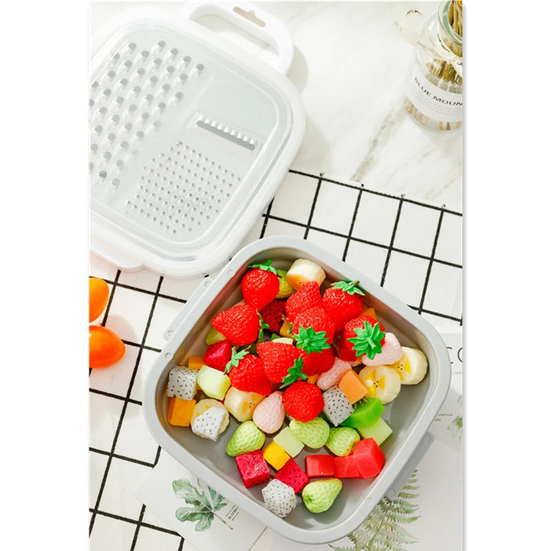 Multifunctional Kitchen Accessories  Cheese Garter Vegetable Grater fruit container fruit and vegetable cutting tool