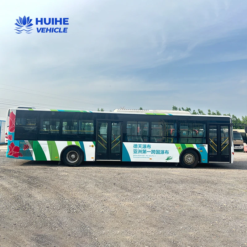Second Hand CNG Gas City Buses CNG LNG Mini Bus Yu tong Used CNG Bus