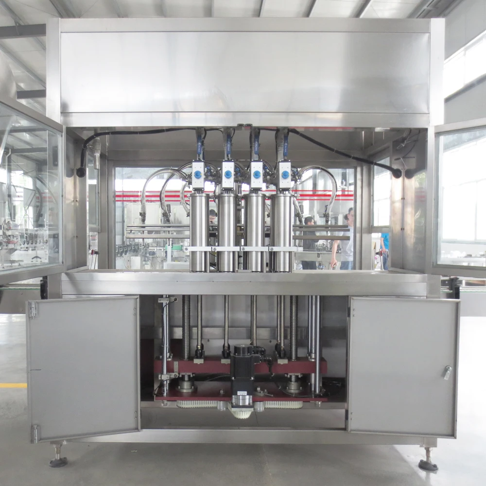 Automatic Plastic Bottle Motor Lubricant Lube Oil Filling Machine