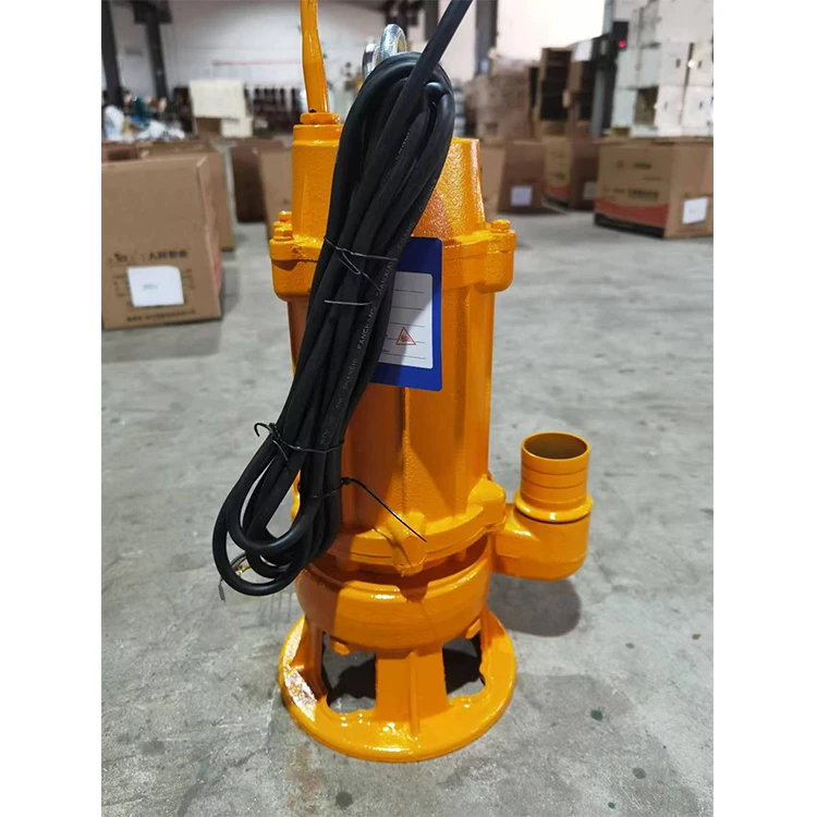 WQD farm sewage submersible pump cast iron housing water pump