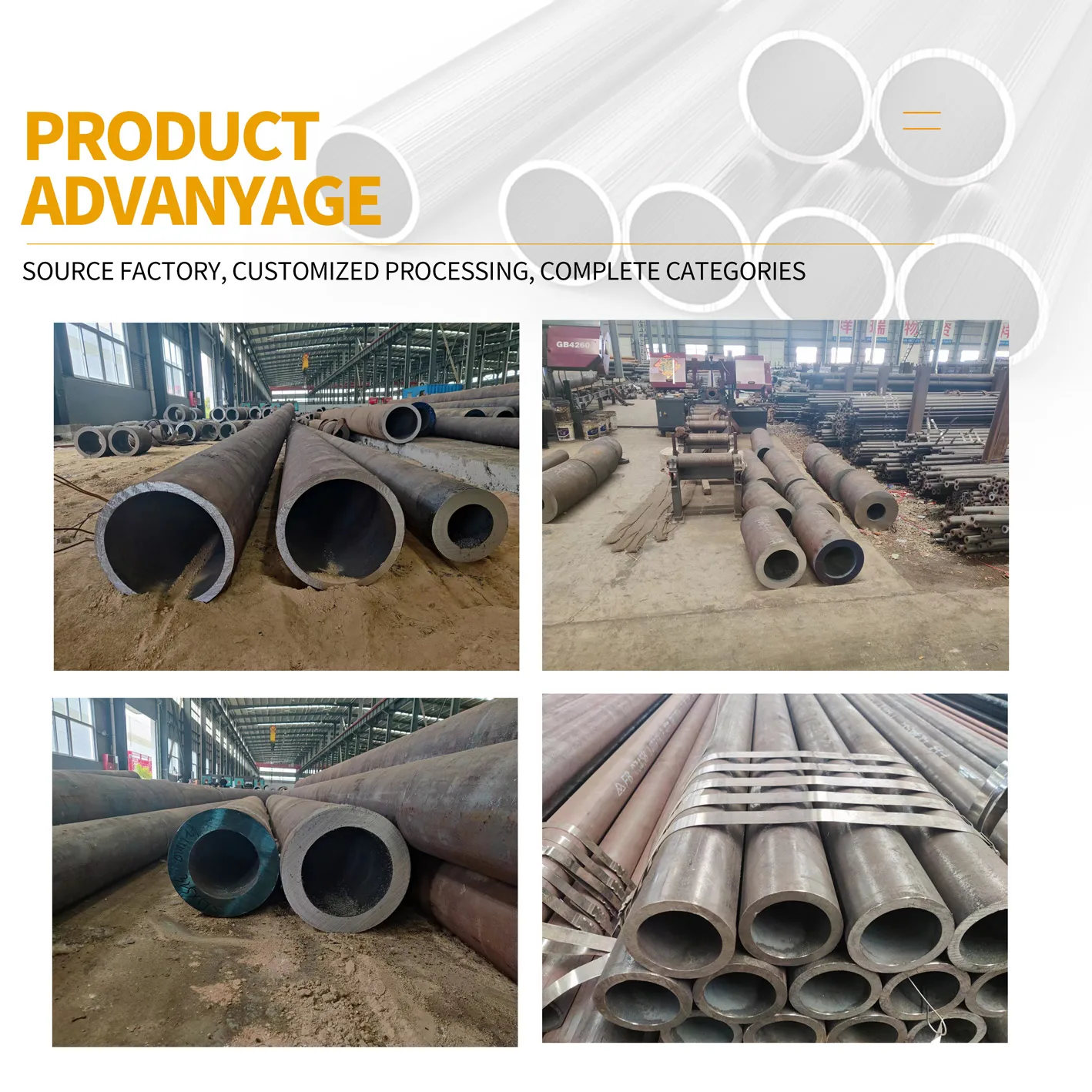 Preferential price supply of carbon steel pipe C45 multifunctional round pipe for oil and gas transportation pipeline