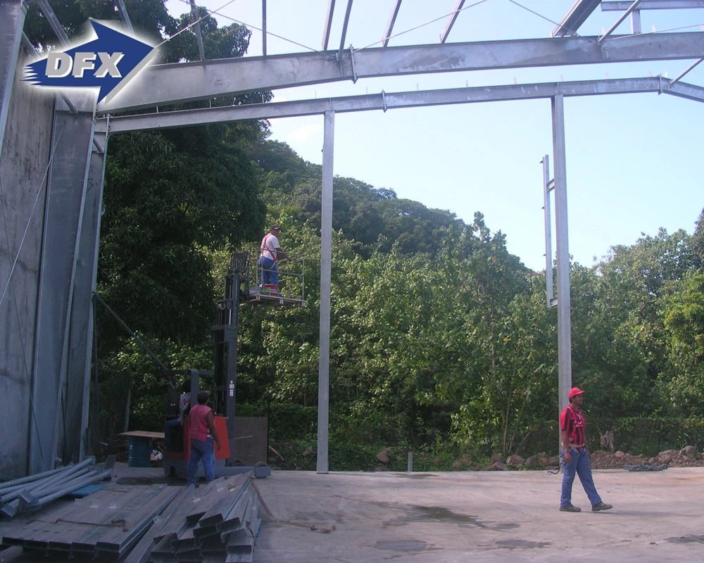 Low Cost Industry Hall Prefabricated Steel Structure Warehouse Buildings Construction