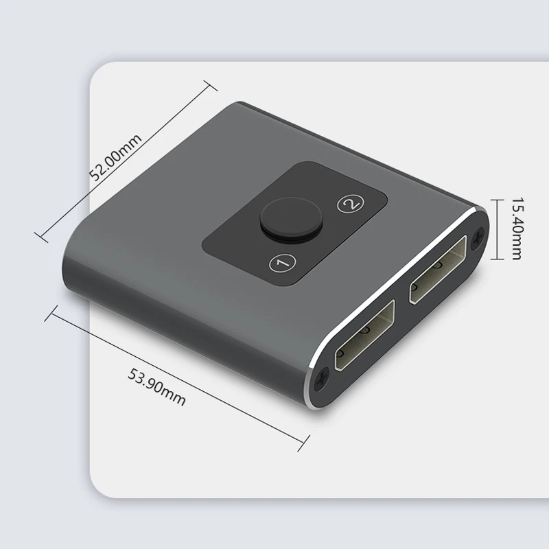 VCOM 4K 60 Гц многопортовый DisplayPort 1 2 в двунаправленный переключатель выхода и выход DP
