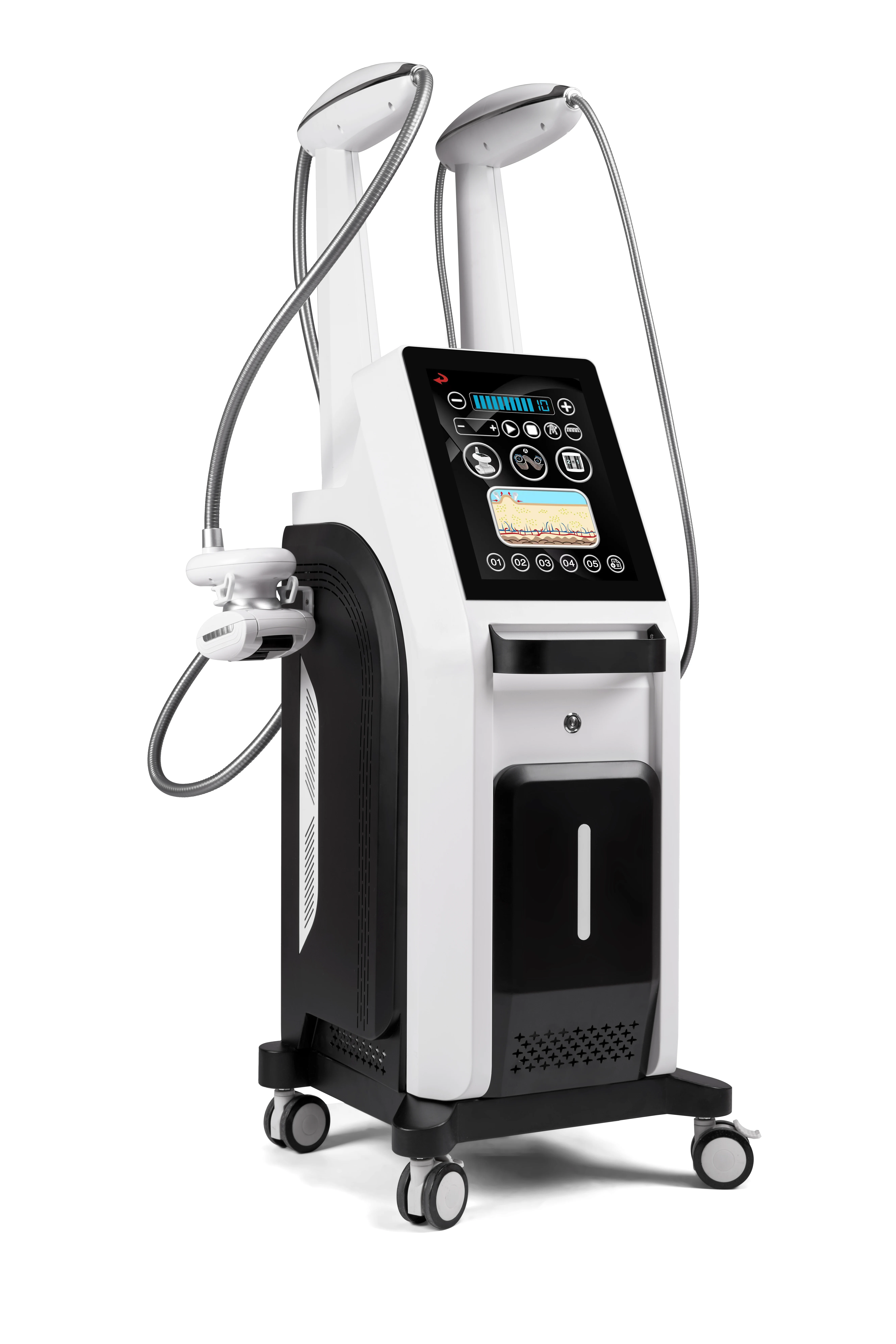 Vera Roller Tester 3d Negative Pressure Mechanical Stimulation Non-invasive Vacuum Body Smooth Deep Massage Therapy Machine