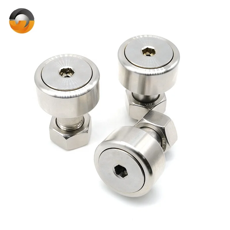 Good stability Threaded Track Rollers CF20 KR52 Track Roller Bearing Stainless Steel S304 Can Followers Bearings