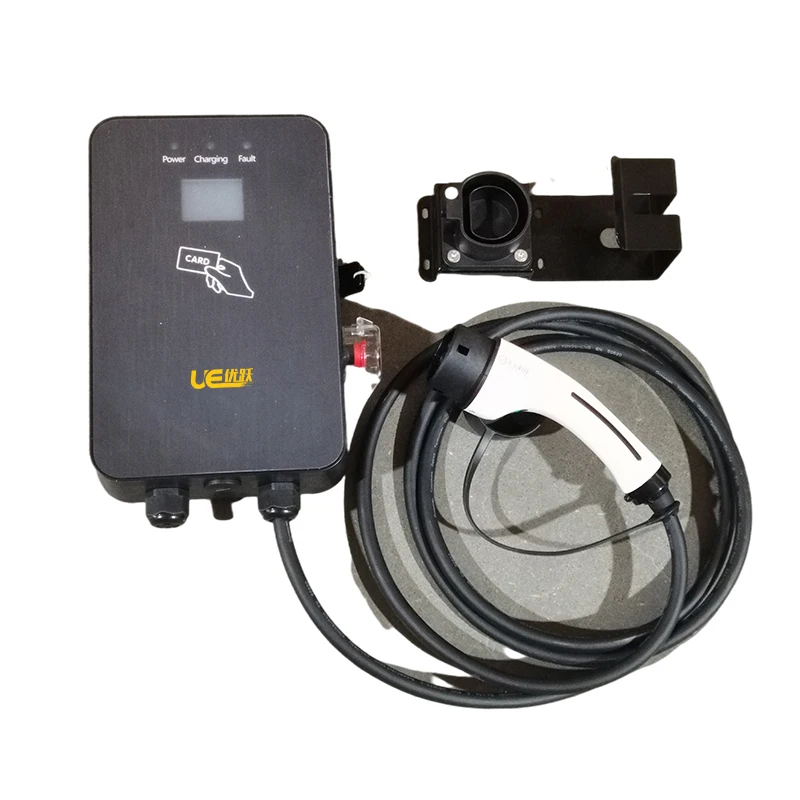 UE7kw ac ev charger ocpp 1.6 j new energy el type 2 1 phase 32A electric car fast charger