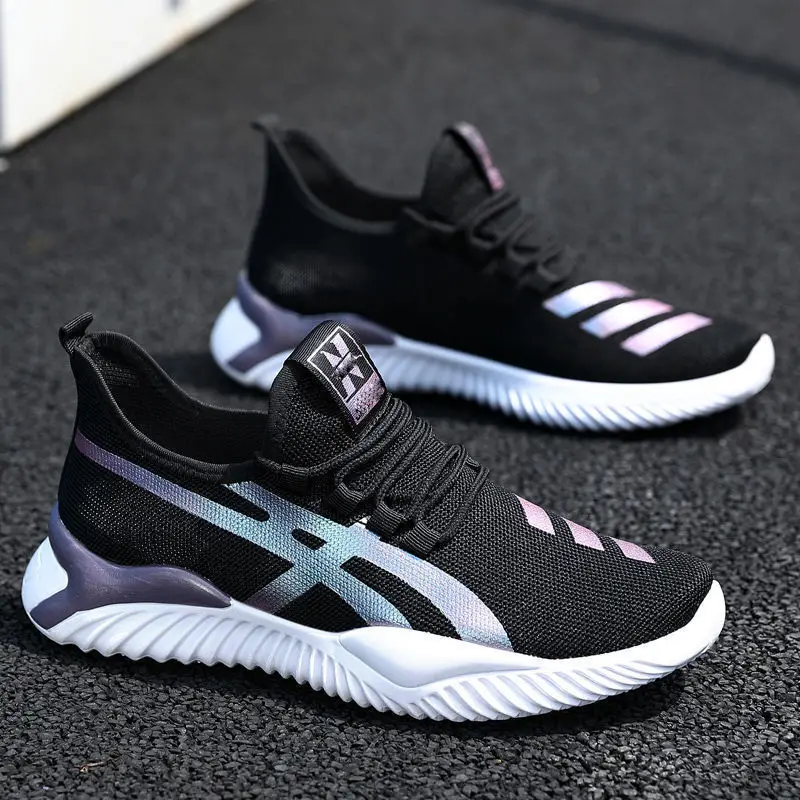 Factory Promotion Low Price Wholesale Soft Sole Running Casual Fashion Men Breathable Sneakers
