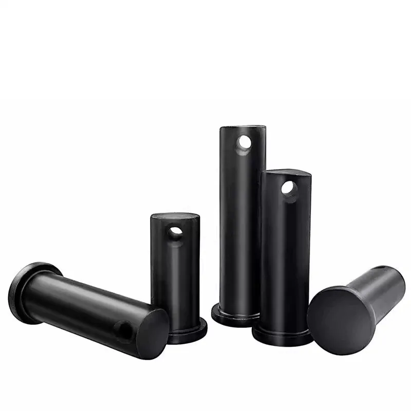 M10 M12 M14 ASTM B7 B7M A325 A307 класс 2 5 сталь черный оксид черного порошка штифты с маленькой головкой без головки отверстием