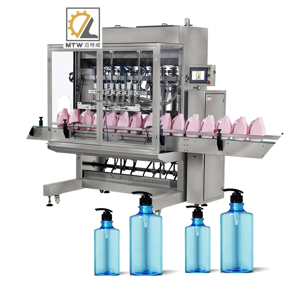 MTW High Quality A03 Dispenser Liquid Laundry Detergent Filling Machine Automatic