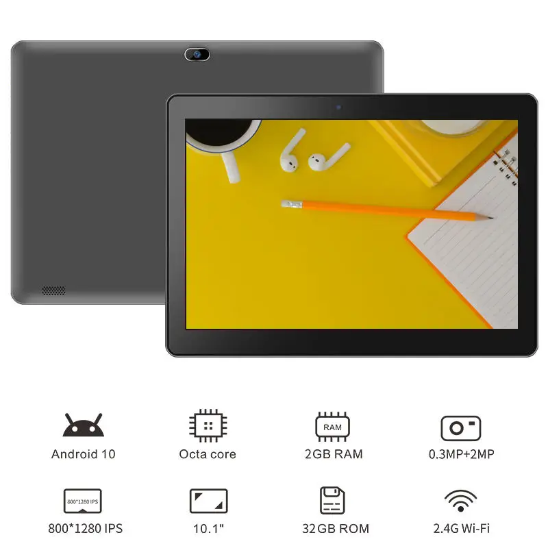 10.1 inch Wall Mount Android Tablet PC with RJ45 Port POE Android 8.1 Industrial Tablet