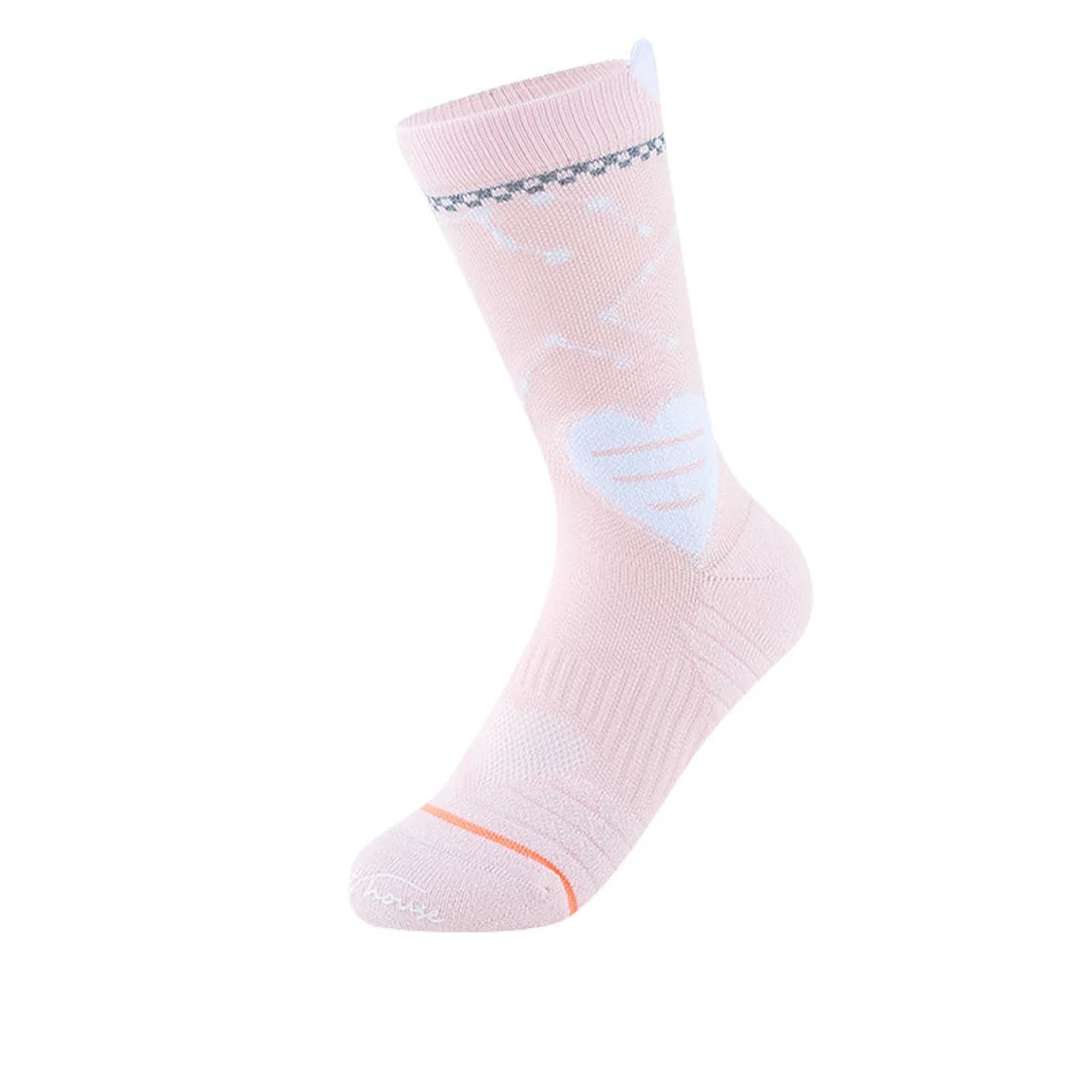 Oem Custom Quick Dry Sport Socks Thick Elites Women Crew Running Athletic Cycling socks With Logo