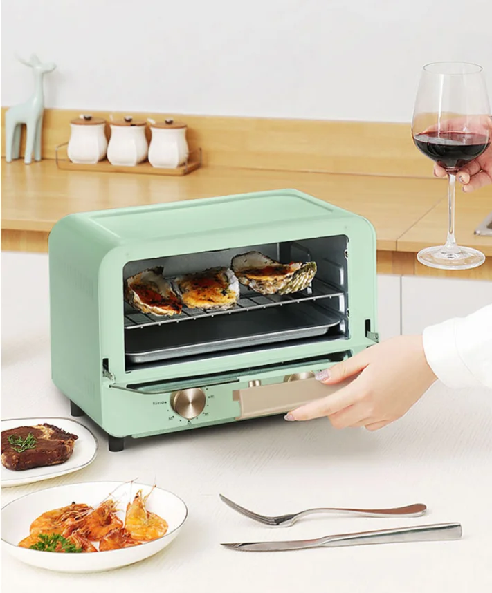  Kitchen Appliance Portable Hot Air Microwave Rapid Speed Pizza Electric Oven Mini 12L Bakery Drying Toaster