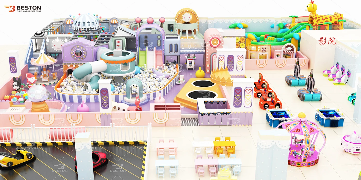 Детская мягкая игровая площадка под заказ