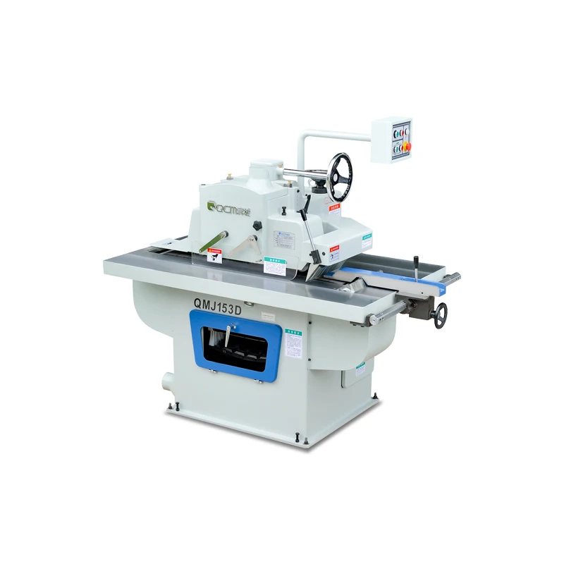 QMJ153D Automatic Single Chip Rip Saw Wood Sheets Mill Machine Wood Cutting Cutter Lumber Machinery