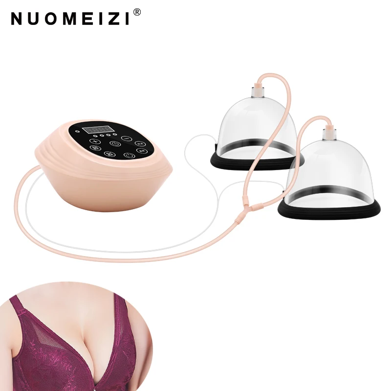 Popular Breast Nipple Vibration Nursing Enlarged Hip Enhancement Massage Vacuum Cup Breast Massage Cup