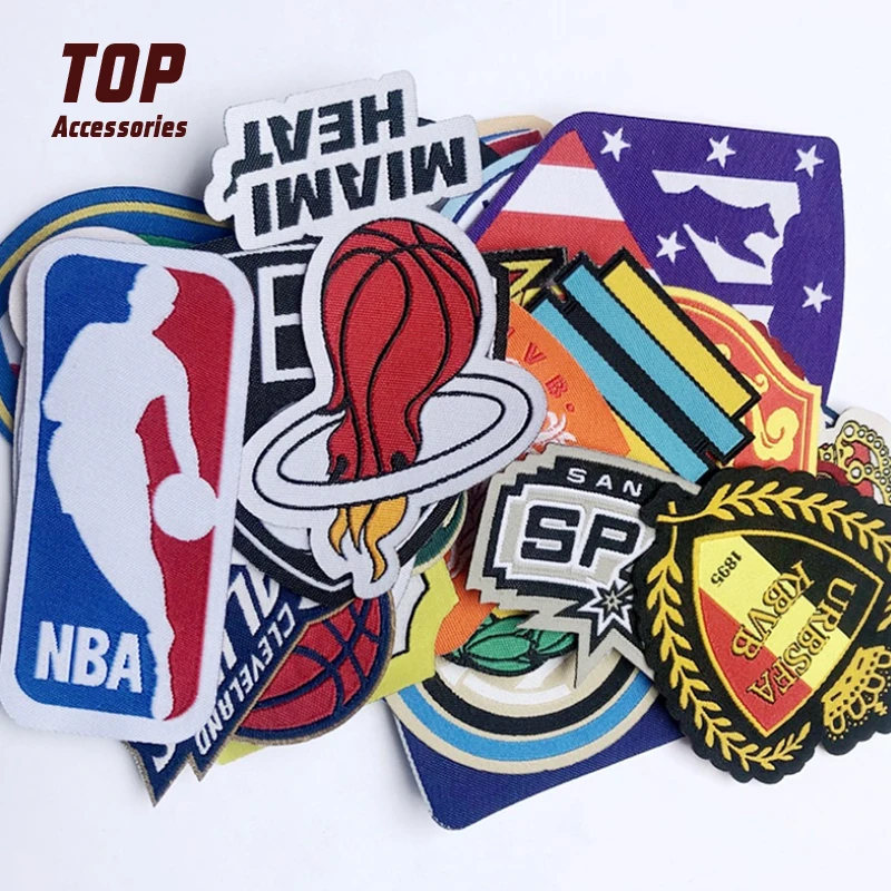 China Factory Wholesale Iron on Customize 3D Embroidery Patches