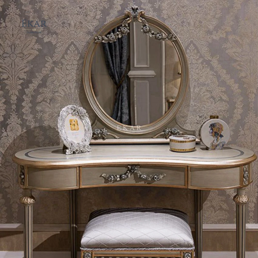 Классический комод резная мебель для спальни с выдвижным ящиком туалетный столик