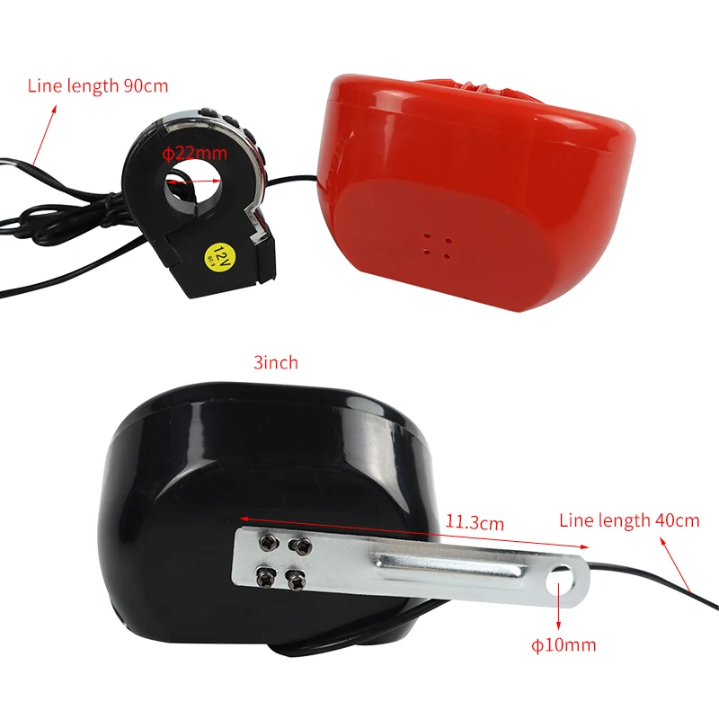 12 В, оптовая продажа, высокое качество, мотоцикл, аудио система, звуковой сигнал, колонки