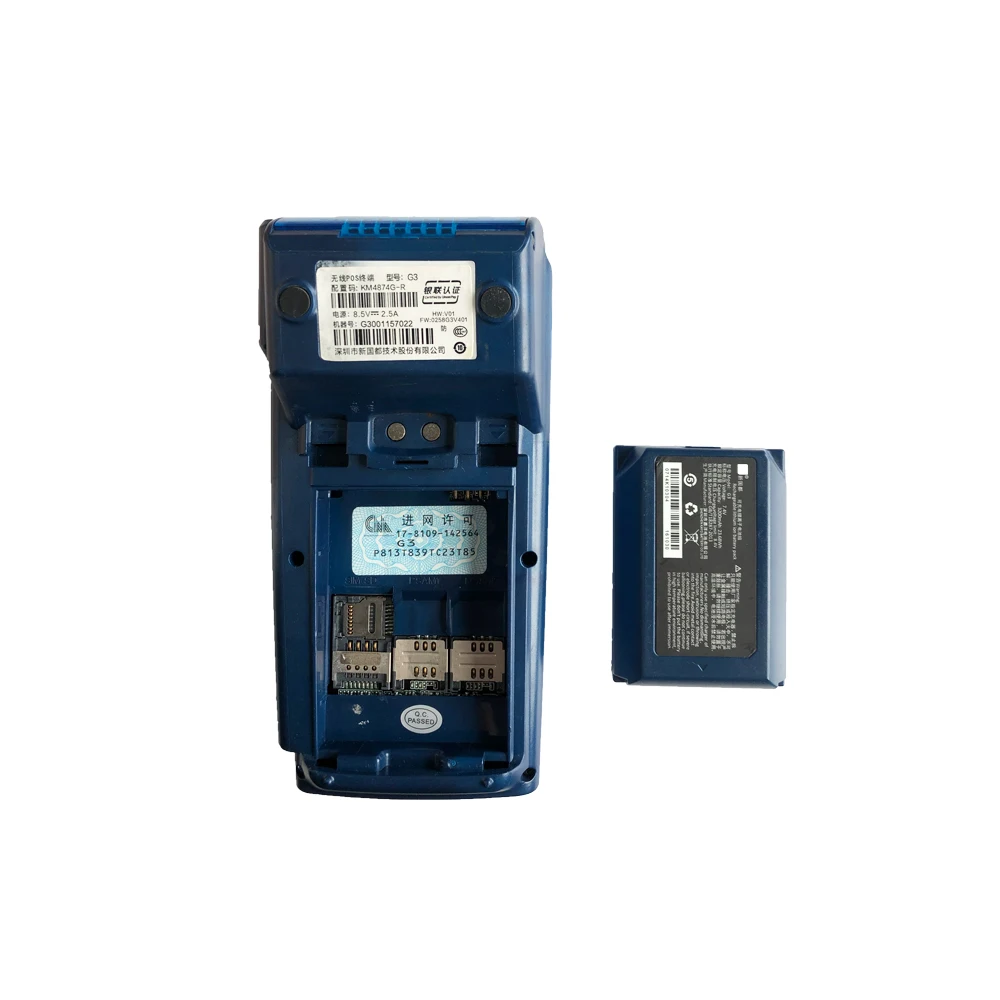 Новый литий-ионный аккумулятор для Nexgo платежного терминала K370 G3 GX01 G870 POS Аккумулятор 7 4 В 3200 мАч