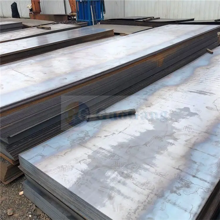 Nm500 22Mm 7Mm Boiler S355Jr Q235Nh Mild S355 3Mm Bridge Hot-Rolled Building Structure Carbon A572 Grade 50 Steel Plate