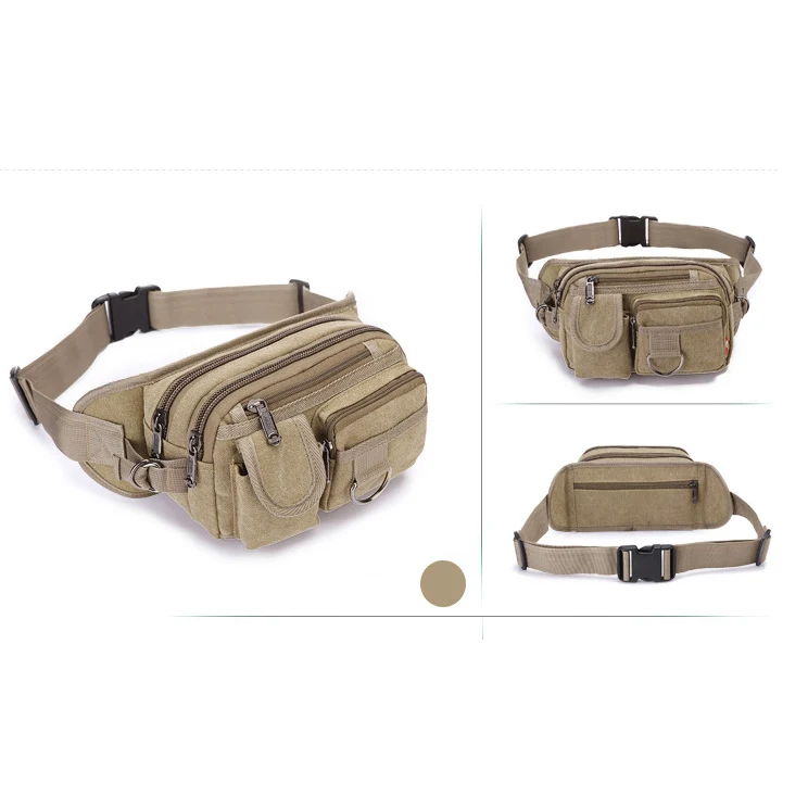 QXMOVING Multifunctional Fanny Pack Running Pouch Belt  Adjustable Strap Hiking Small Chest Waist Pack Bag