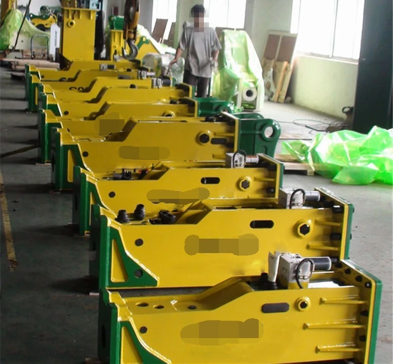 various models types hydraulic breaker hydraulic hammer breaking stones