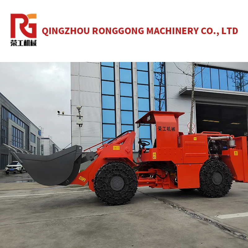 Строительная техника Ronggong производители шахтных совков и грузовых автомобилей 7 Т погрузчик для подземных горных работ
