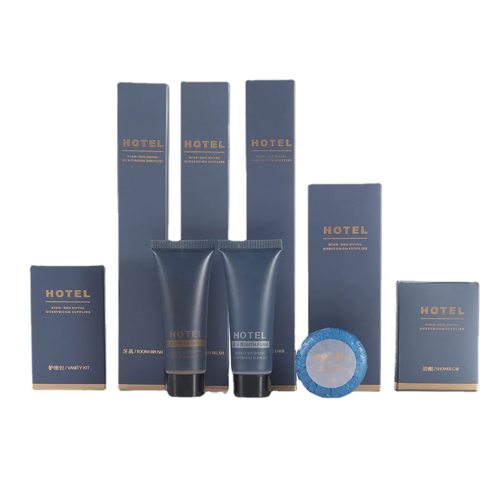 Одноразовые 5 звездочный отель туалетные принадлежности набор стоматологических комплект класса люкс ручной работы, изготавливаемая на заказ отель гостевая комната поставки авиакомпания банные принадлежности, набор, опт