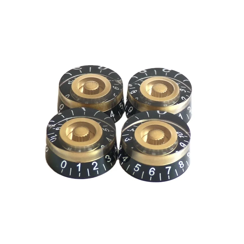 New Arrival Guitar Volume Knob Black-Brown Guitar Knobs for Lp Guitar