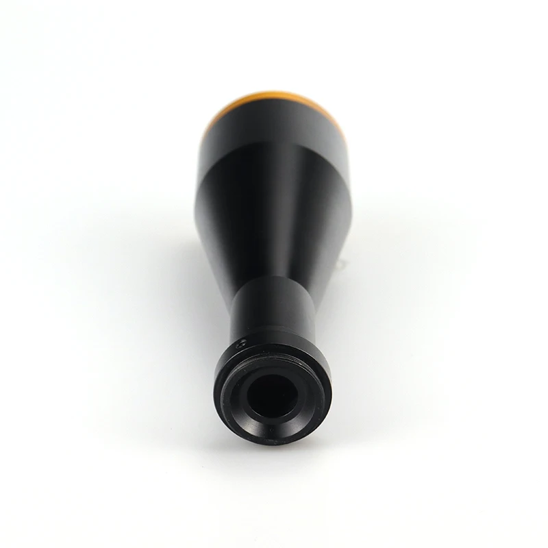 Высокое разрешение Регулируемая Диафрагма c mount 1x коаксиальный телецентрический промышленный