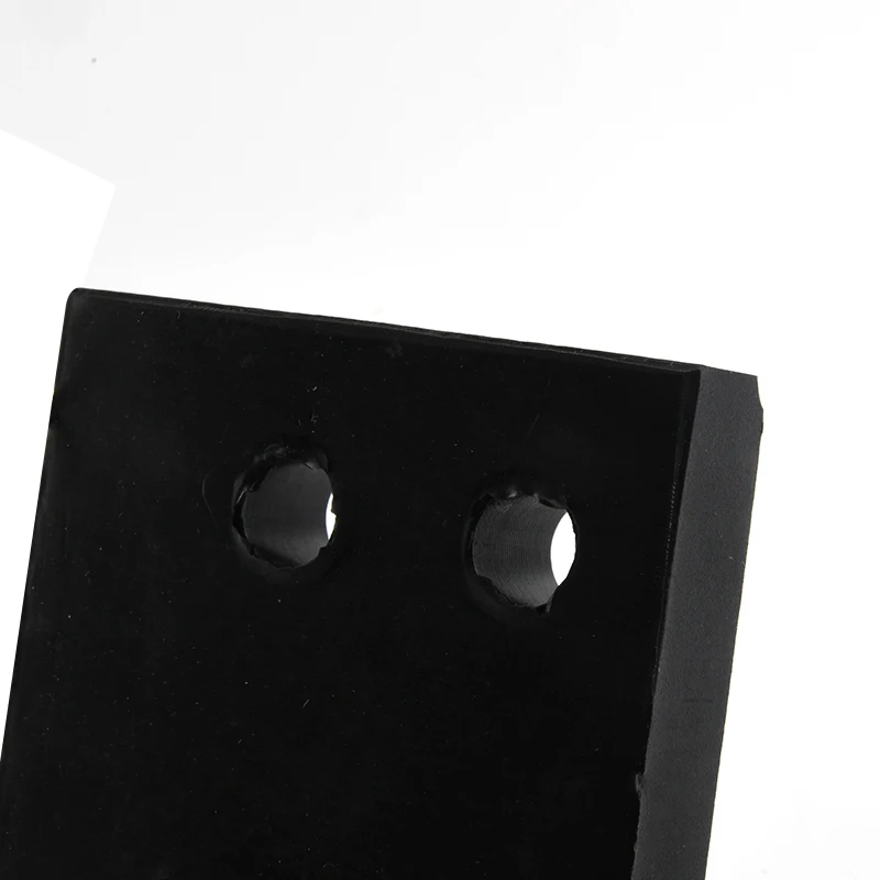 Foreign trade factory double hole thickened non-slip silicone shockproof pad