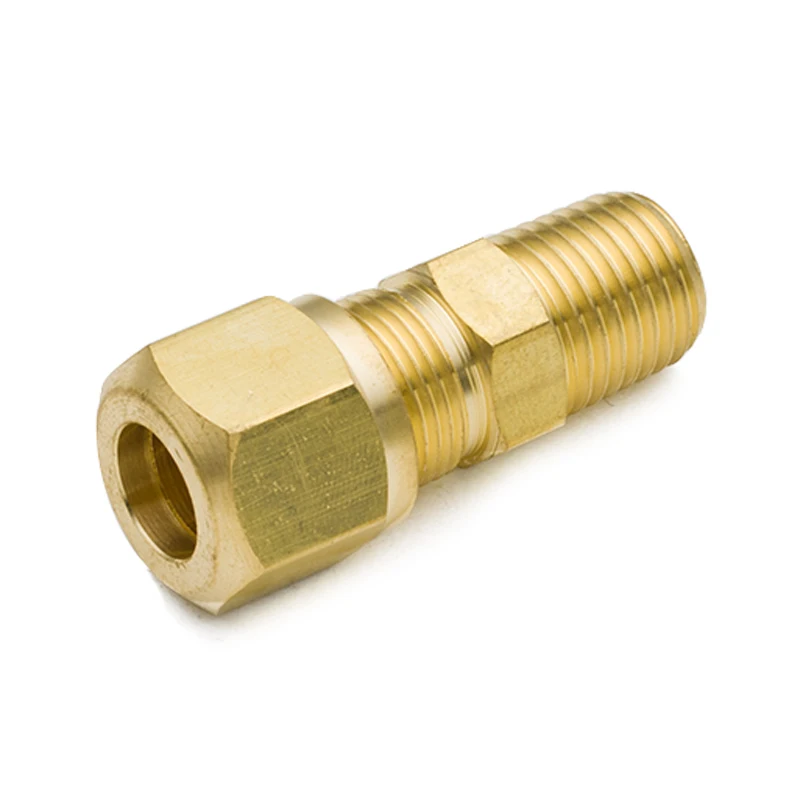D.O.T Brass Air Brake Nylon / Copper Tubing Include Sleeve Nut Branch Tee Run Tee Male Elbow Union Connector
