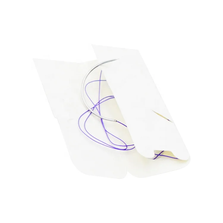 
Medical Disposable Sterile Surgical Suture with Needle 