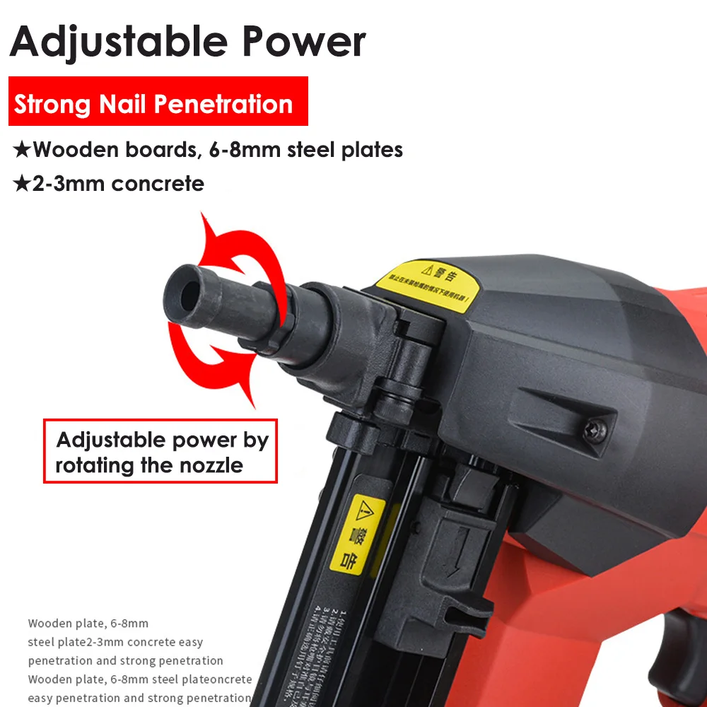 High-end Lithium Battery Steel Nail Gun NO Gas Nail Gun Multi-purpose