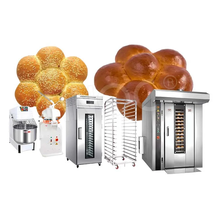HNOC Industry Bakery Baking Equipment Set Professional Full Automatic Small Square Bread Baking Machine Price